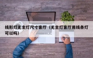 线形灯无主灯尺寸客厅（无主灯客厅用线条灯可以吗）